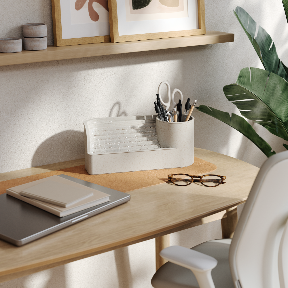 Stream water fountain置物架，舒緩的水流亦可緩解壓力。