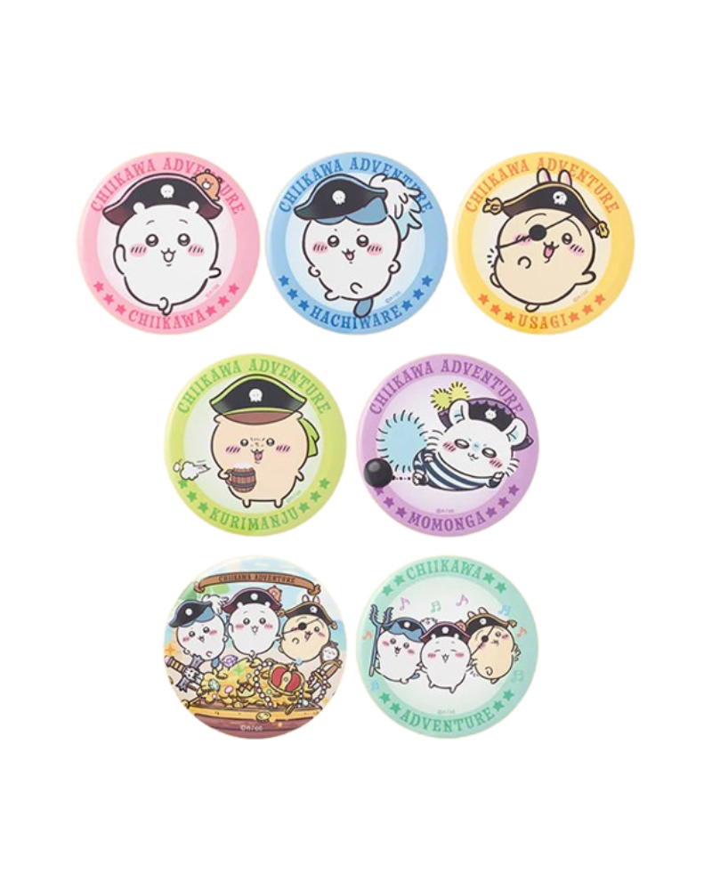 Chiikawa 海盜系列 襟章盲抽