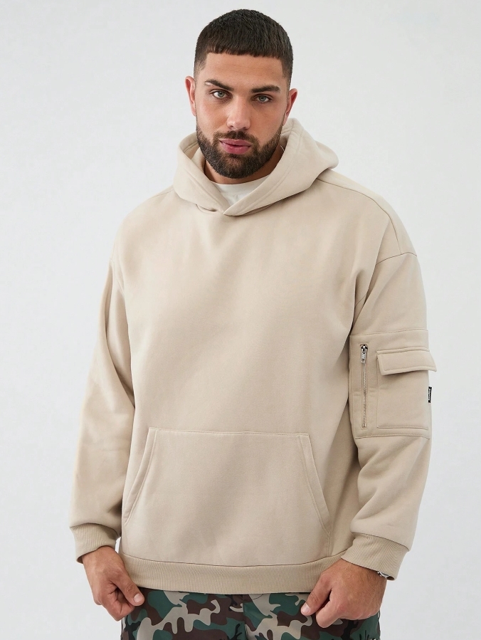 KADMAX大尺碼-秋冬長袖帽TEE〈CATW2430〉