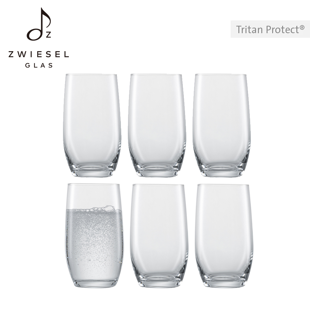 水晶玻璃杯 ZwieselGlas 德國水晶杯| BANQUET系列萬用水晶杯330ml (6入組)
