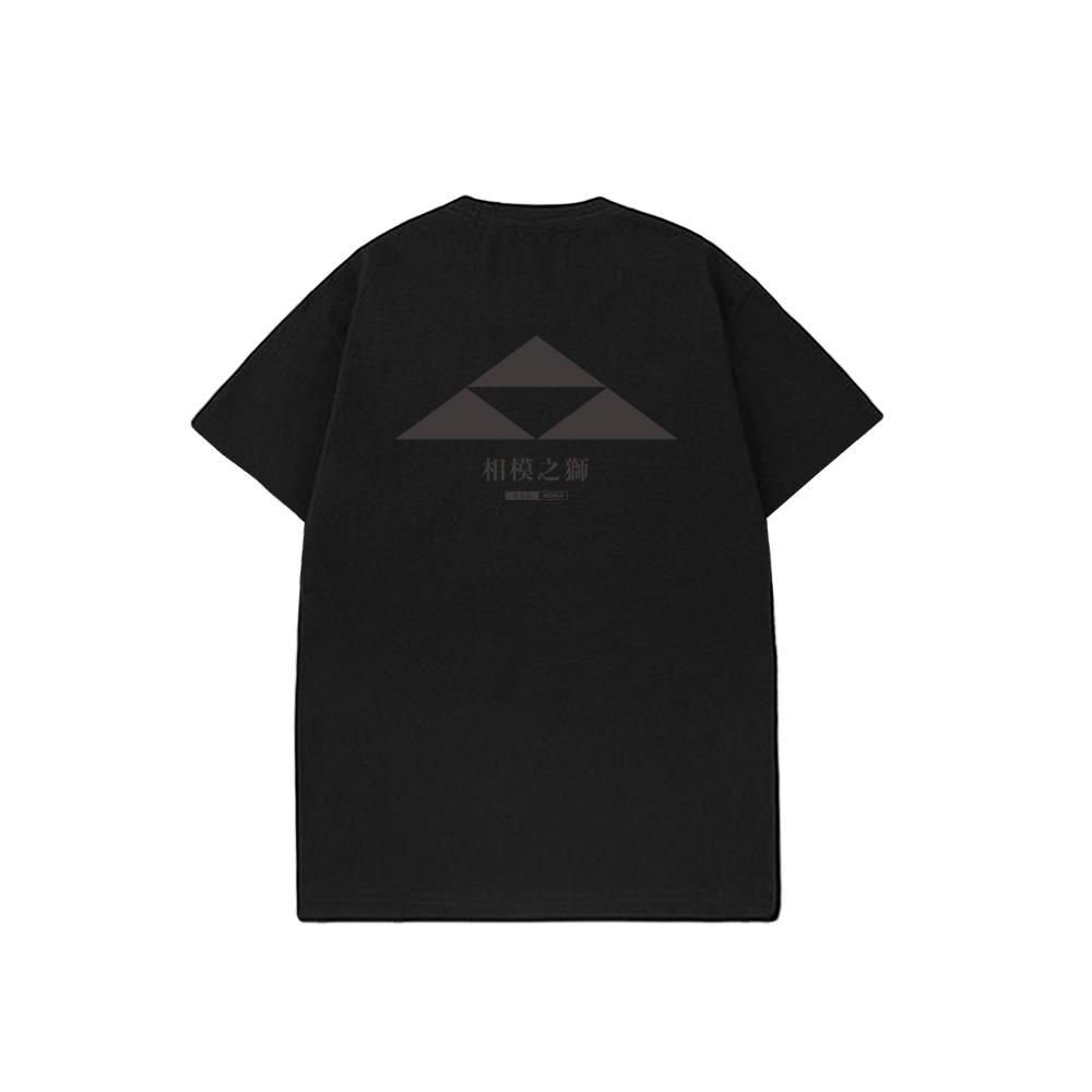 XCTRL 北條氏康家紋短T-黑