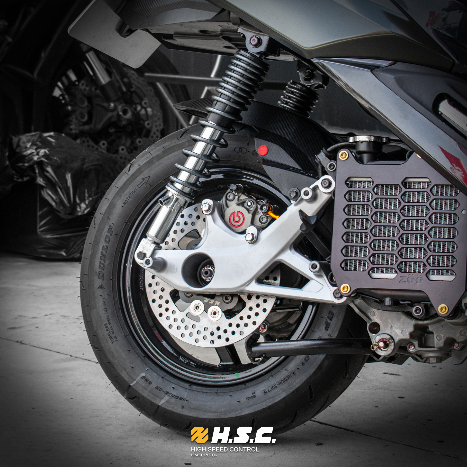 【H.S.C.】JET SL  單向 真．浮動後碟盤