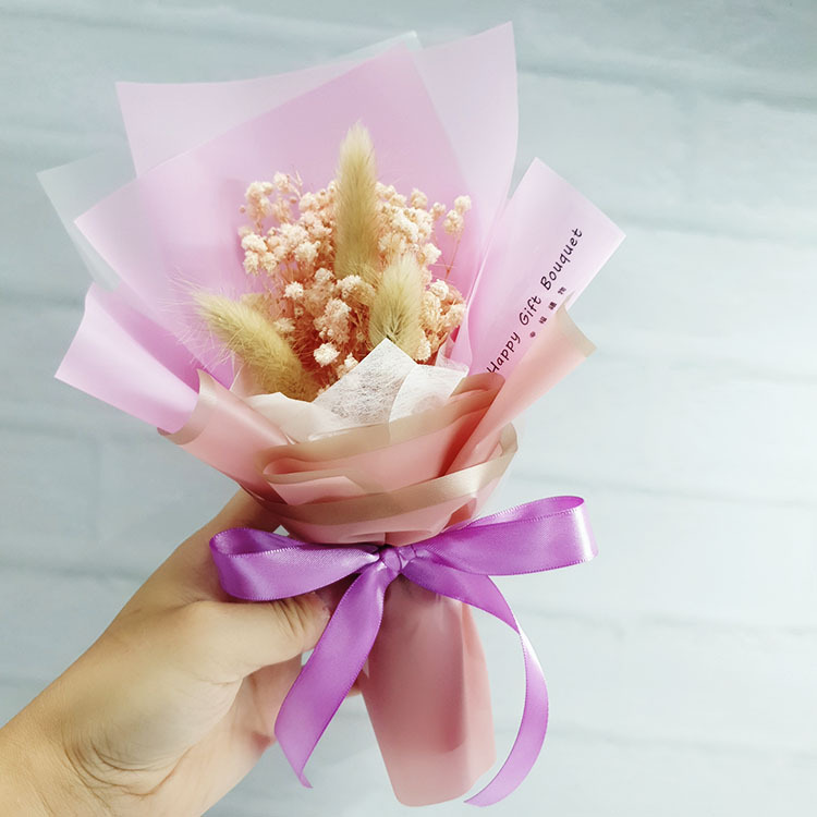 兔尾草迷你花束,兔尾草乾燥花束