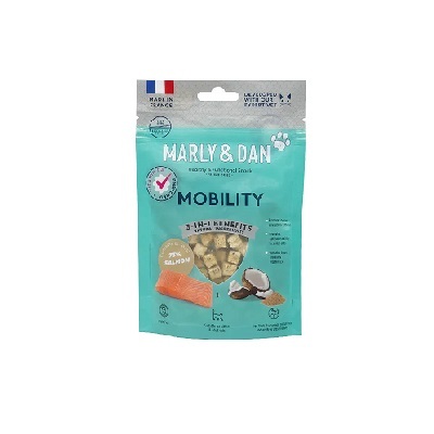 法國Marly&Dan 貓小食 凍乾三文魚粒 關節活力配方 40g【$100 X 3 包】【可混合其他口味】