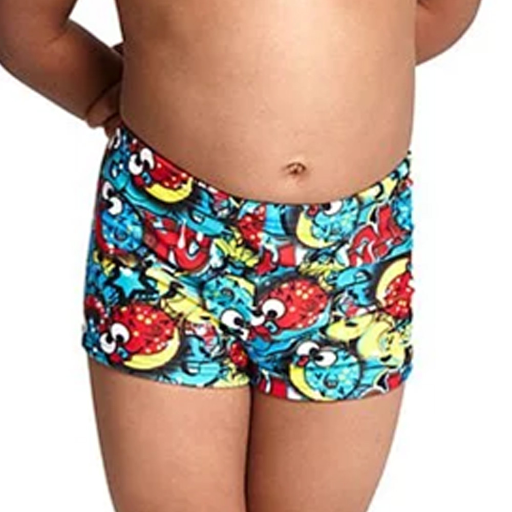 ZOGGS 幼童《五彩河豚》四角泳褲