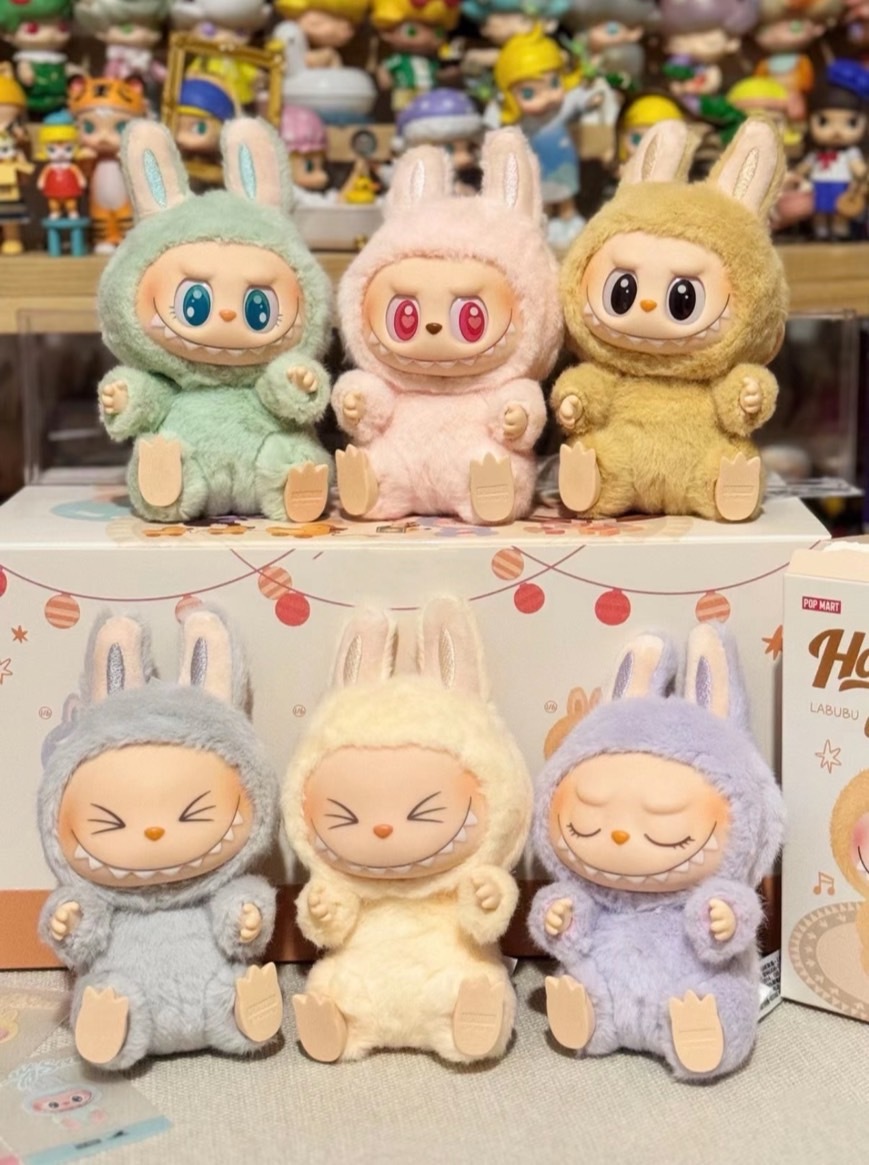 <預定/2周內發出> <確認款>POP MART 泡泡瑪特 THE MONSTERS LABUBU 坐坐派對 搪膠臉 公仔 盒玩