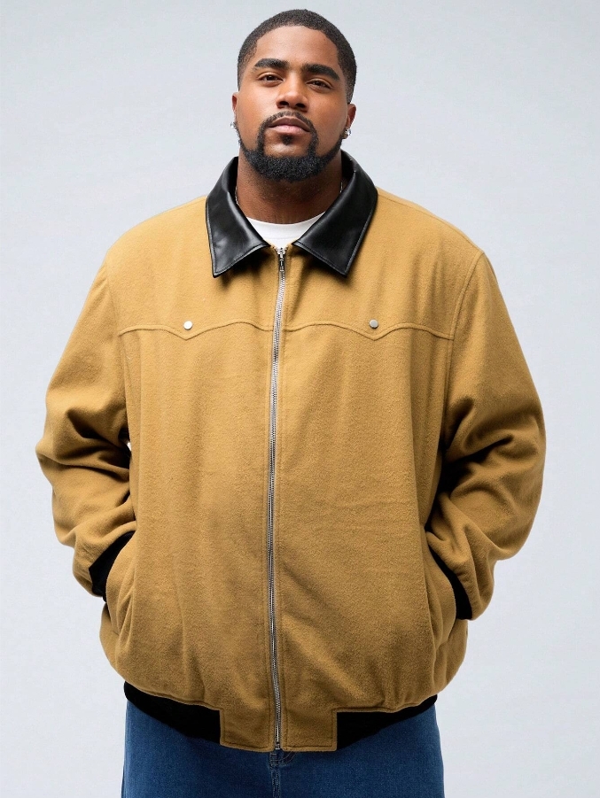 KADMAX大尺碼-秋冬長袖外套〈CATW2436〉