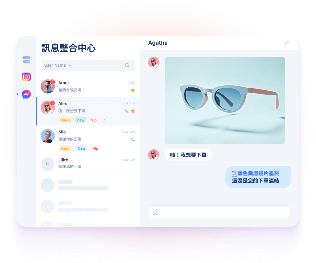 SHOPLINE 訊息整合中心