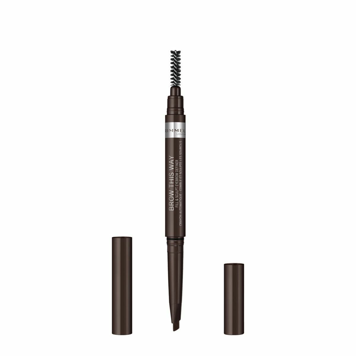 Rimmel London - Brow This Way 雙頭眉筆 #003 Dark Brown 0.25g (平行進口) ( 3614225081200)