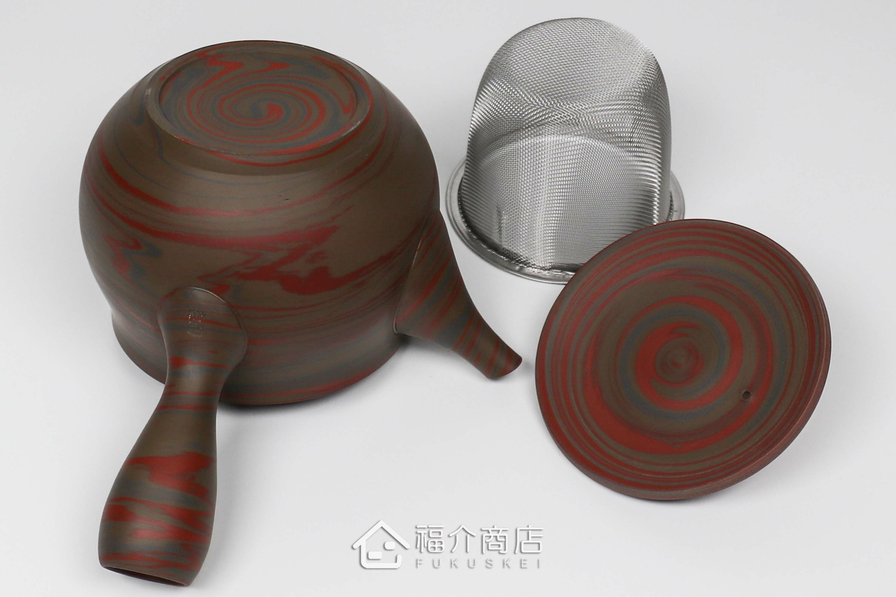 泡茶用的日本陶瓷茶壺