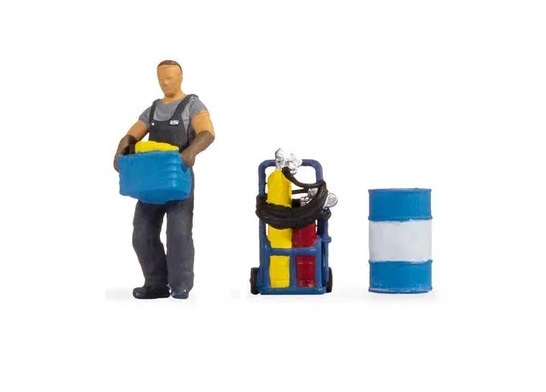 Noch 16516 HO規 小場景.工人工作