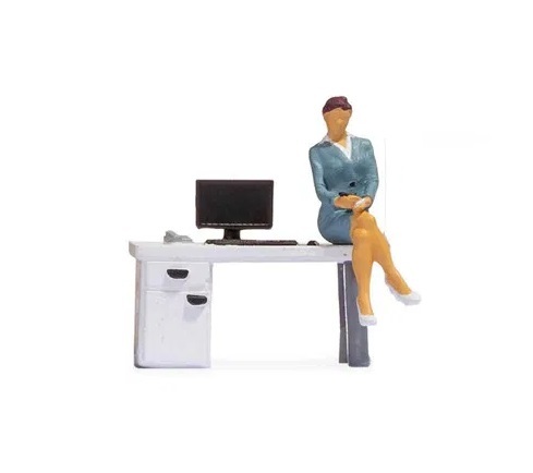 Noch 16517 HO規 小場景.辦公室