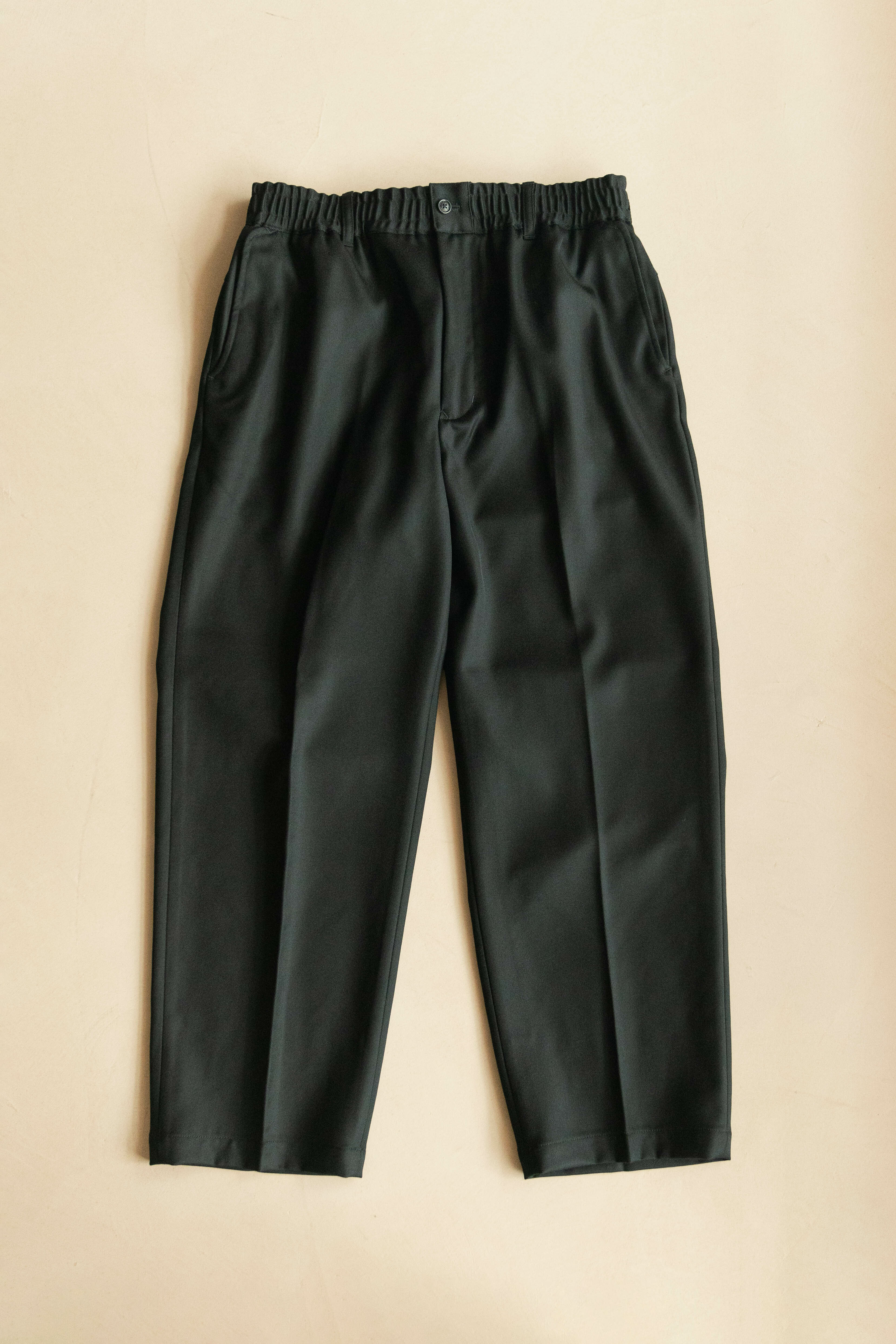 FARAH EASY WIDE TAPERED PANTS - WOOL (2色)