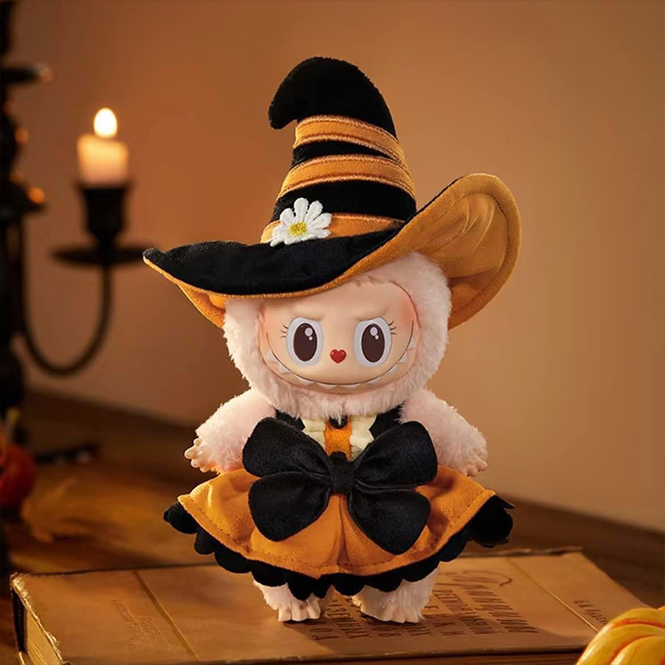 正版 萬聖節 Magic of Pumpkin POP MART 泡泡瑪特 MOKOKO 甜心系列 樂園限定 毛絨 搪膠臉 愛心鼻子 公仔吊飾