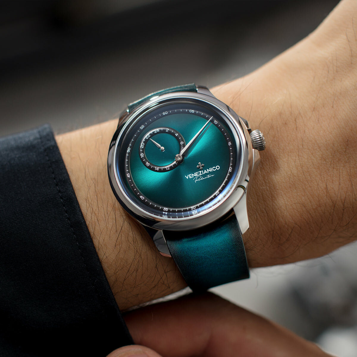 Venezianico Redentore Enigma 40mm 皮帶機械錶 1221570