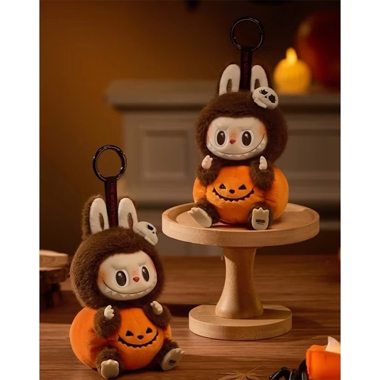 正版 POP MART 泡泡瑪特 LABUBU HAPPY HALLOWEEN 萬聖節 限定 南瓜 公仔 掛件