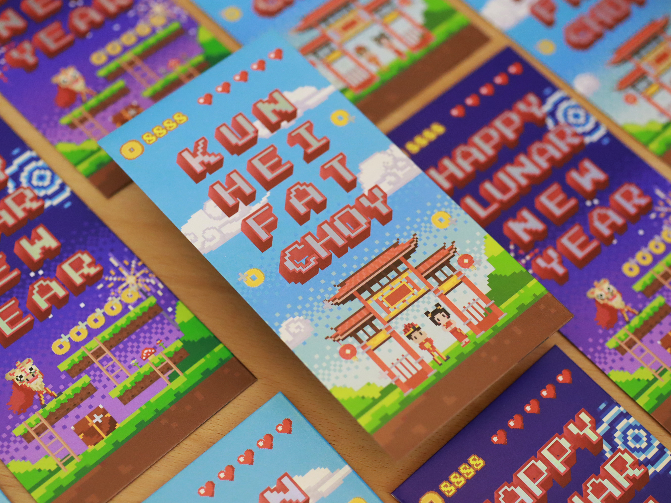 像素迎樂丨利是廊 香港利是封