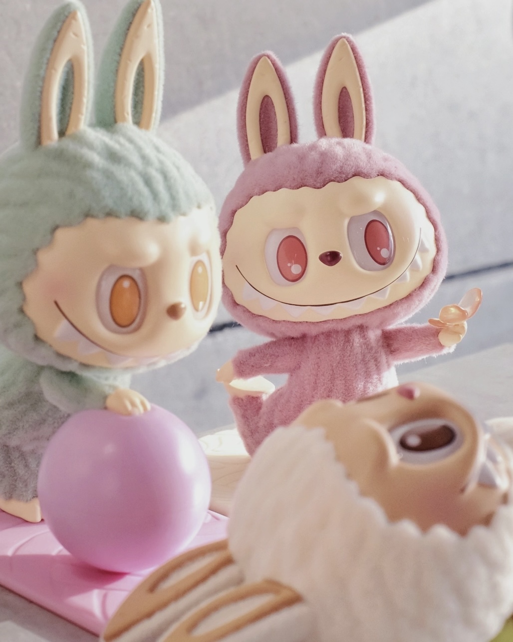 【現貨】The Monsters Labubu 泡泡瑪特 拉布布 玩具 瑜珈 公仔 盲盒