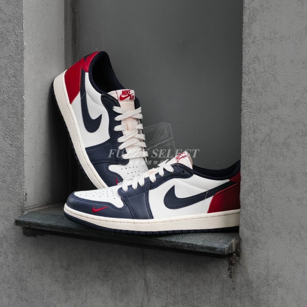 【逢甲 FUZZY】Air Jordan 1 Low OG "Howard University" 白藍紅 HQ2993-100