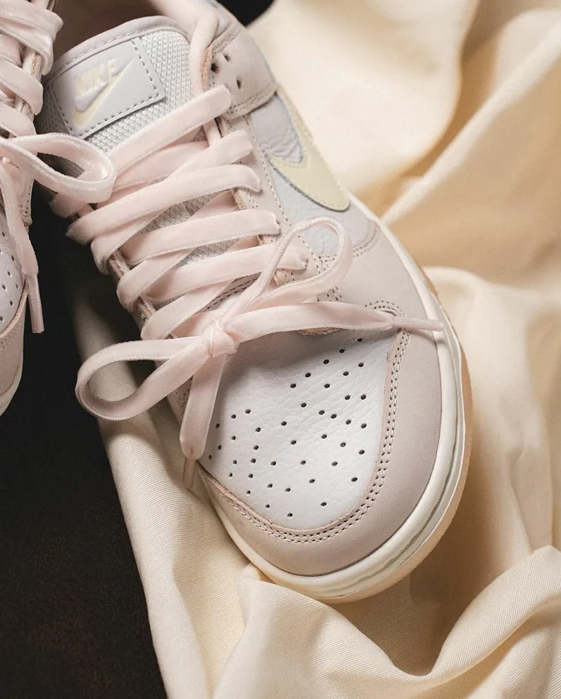 日本限定 NIKE DUNK LOW PREMIUM 奶油粉杏 椰奶色 柔粉 淡粉 牛奶糖底 FB7910601