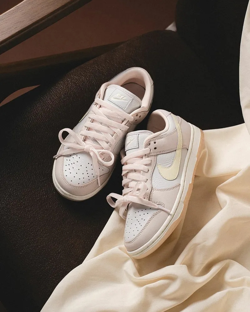 日本限定 NIKE DUNK LOW PREMIUM 奶油粉杏 椰奶色 柔粉 淡粉 牛奶糖底 FB7910601