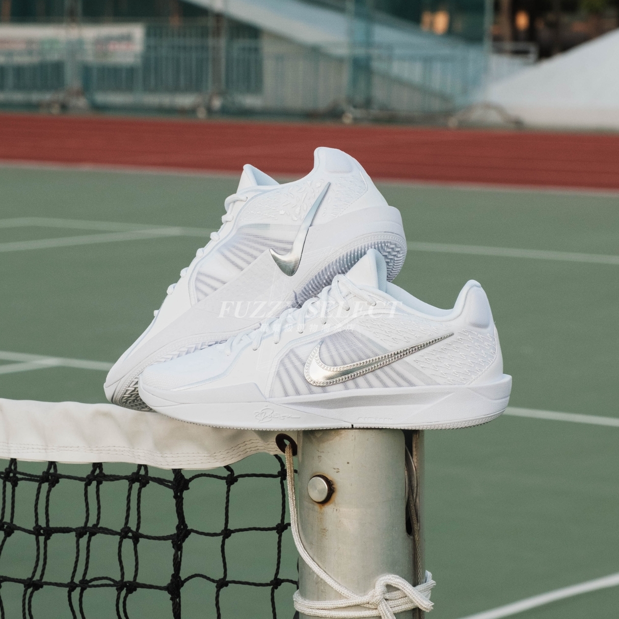 【逢甲FUZZY】W Nike Sabrina 2 EP 鑽白 白銀 實戰籃球鞋 FZ1517-101