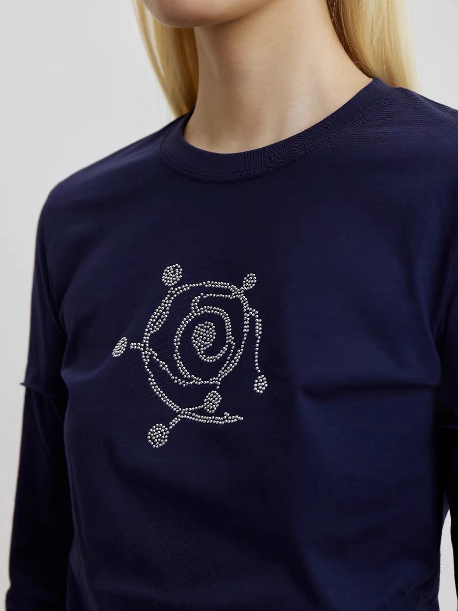 CONP 泫渦假兩件修身長袖