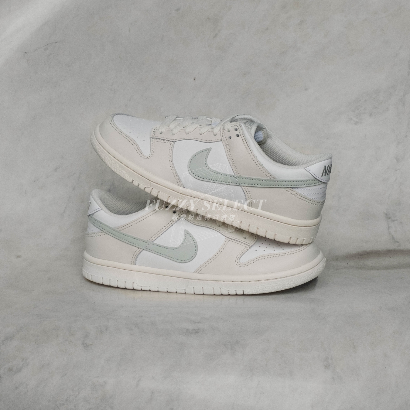 【逢甲 FUZZY】Nike Dunk Low GS "Phantom Light" 幻影灰 奶油白 FB9109-109