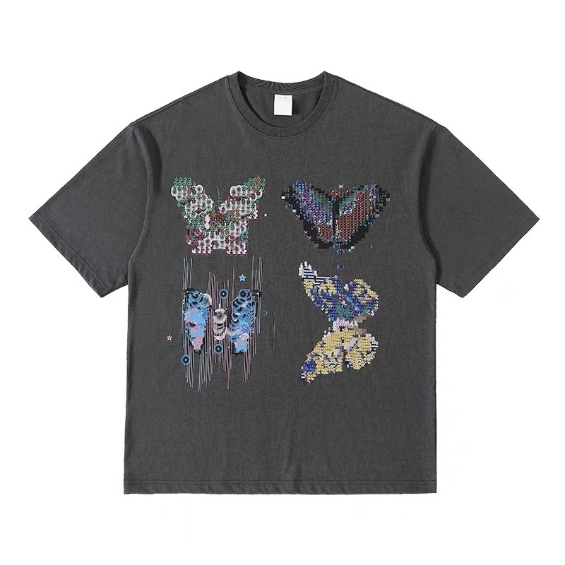 CONP 數位蝴蝶蠟染TEE