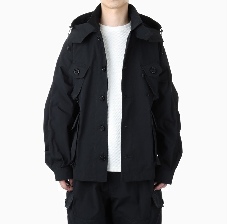 DAIWA PIER39 TECH CANADIAN FATIGUE JACKET - BLACK PRE ORDER ITEM (預訂中)