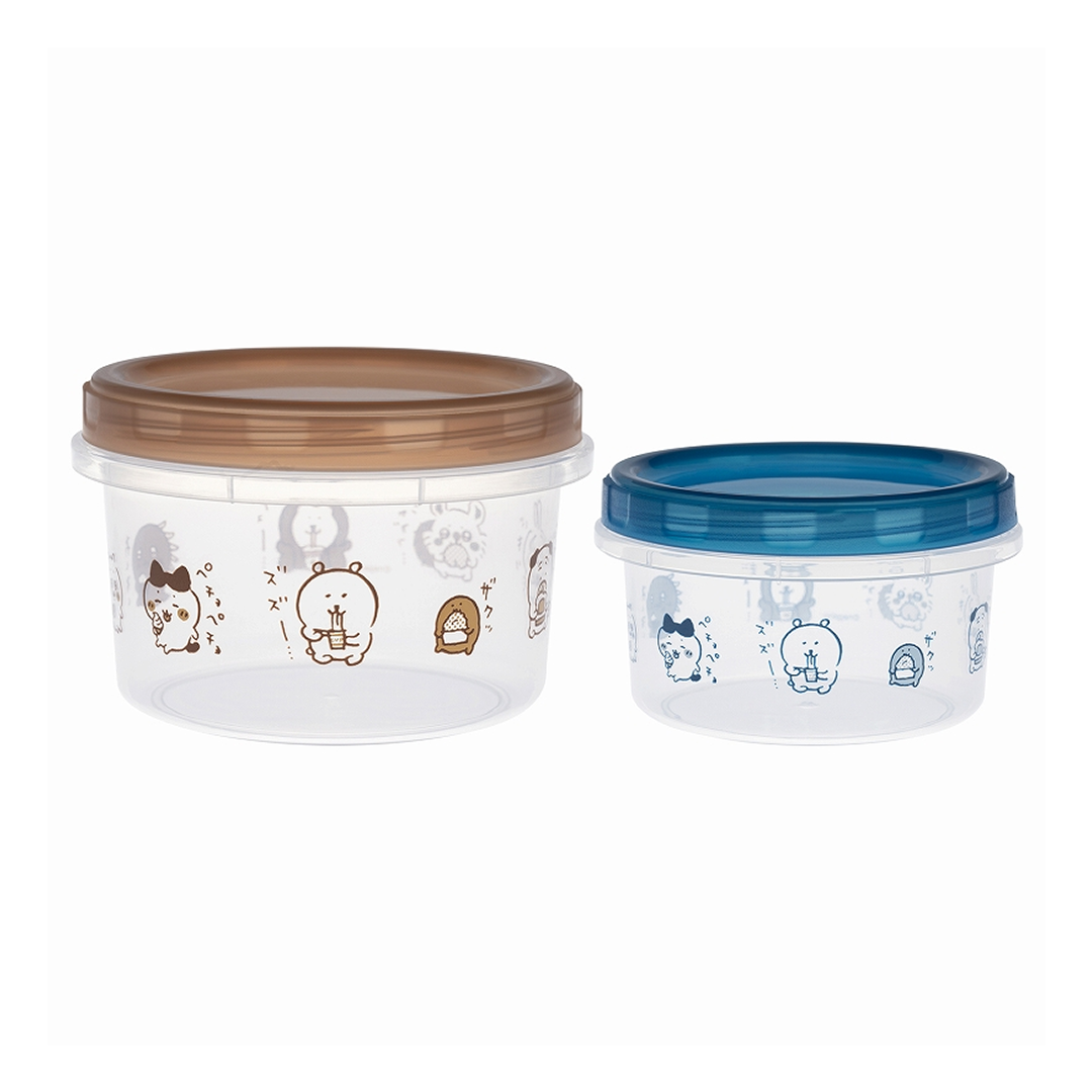 預訂｜白熊 圓形儲存盒2個set (吃吧吃吧)