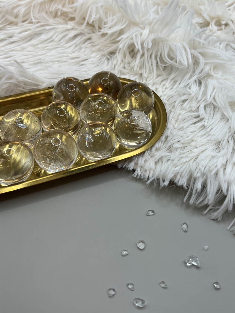 C035-3mm白水晶球