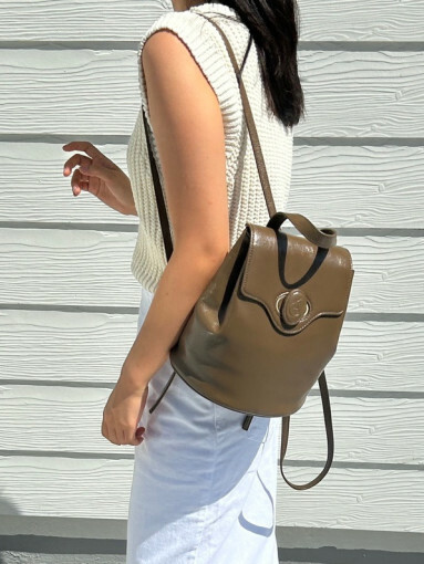 ★Archivepke★Oval card bag★Vintage wood★韓国★大人気★ Archivepke Oval Card Bag