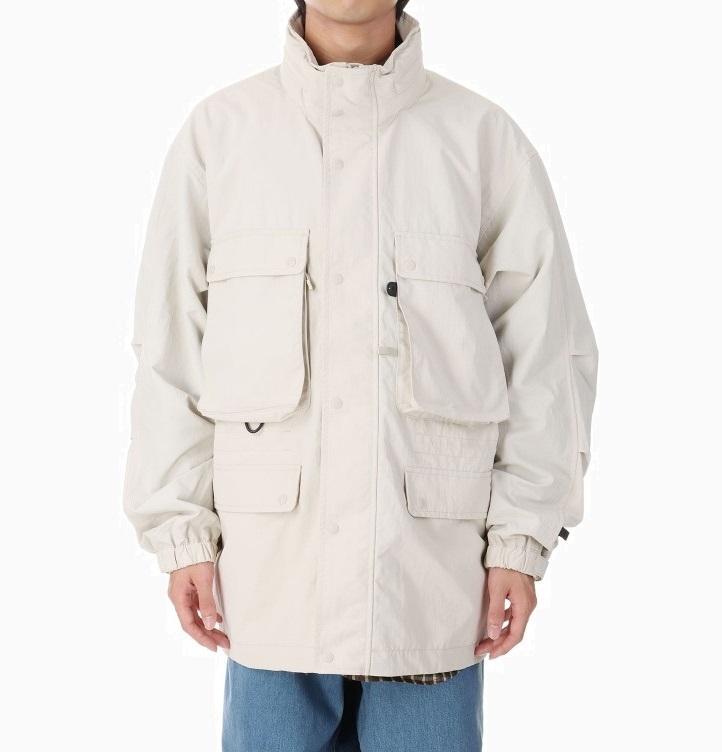 ON SALE: DAIWA PIER39 TECH HIKER MOUNTAIN PARKA - ECRU PRE ORDER ITEM (預訂中)