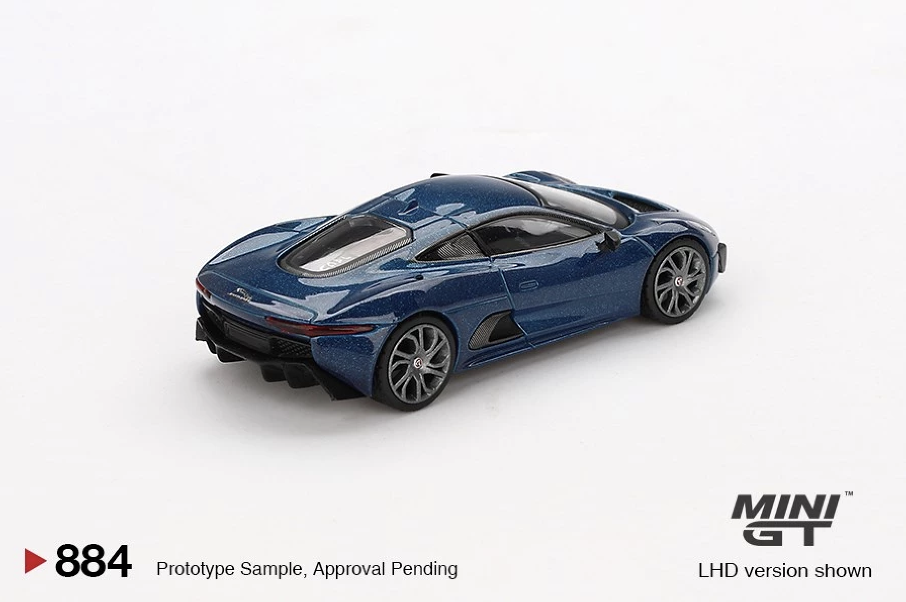 【預訂】Mini GT #884 Jaguar C-X75 Blue