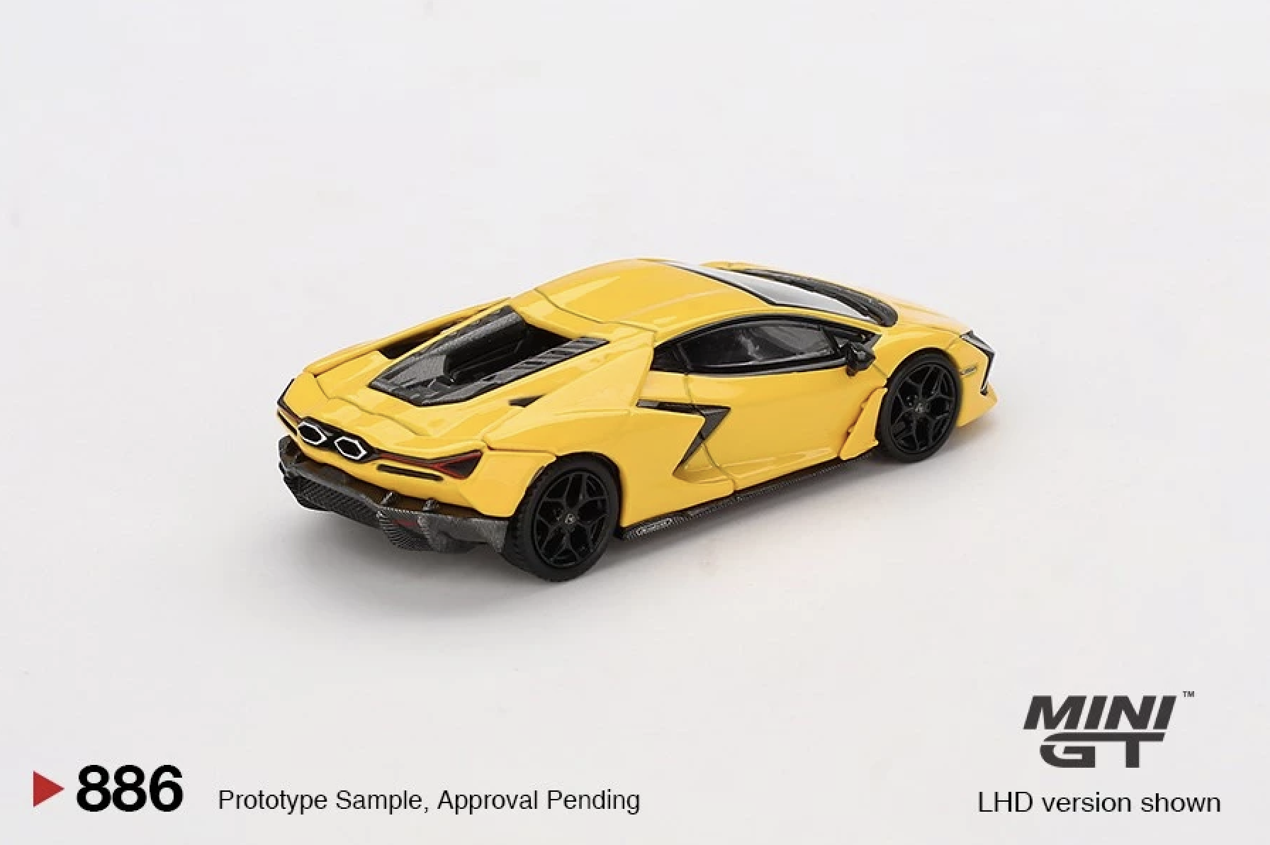【預訂】Mini GT #886 Lamborghini Revuelto Giallo
