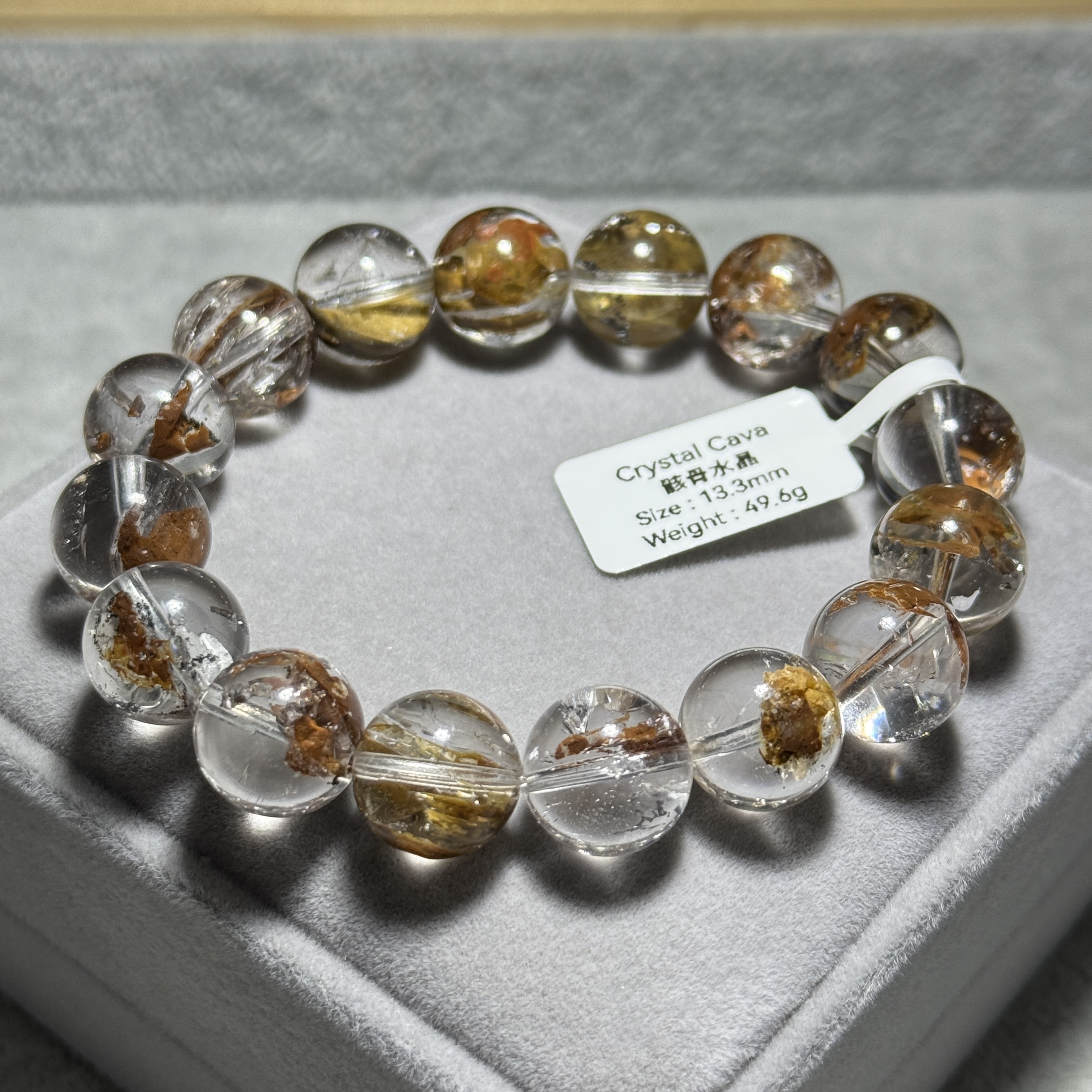 骸骨水晶 13.3mm ZP1617