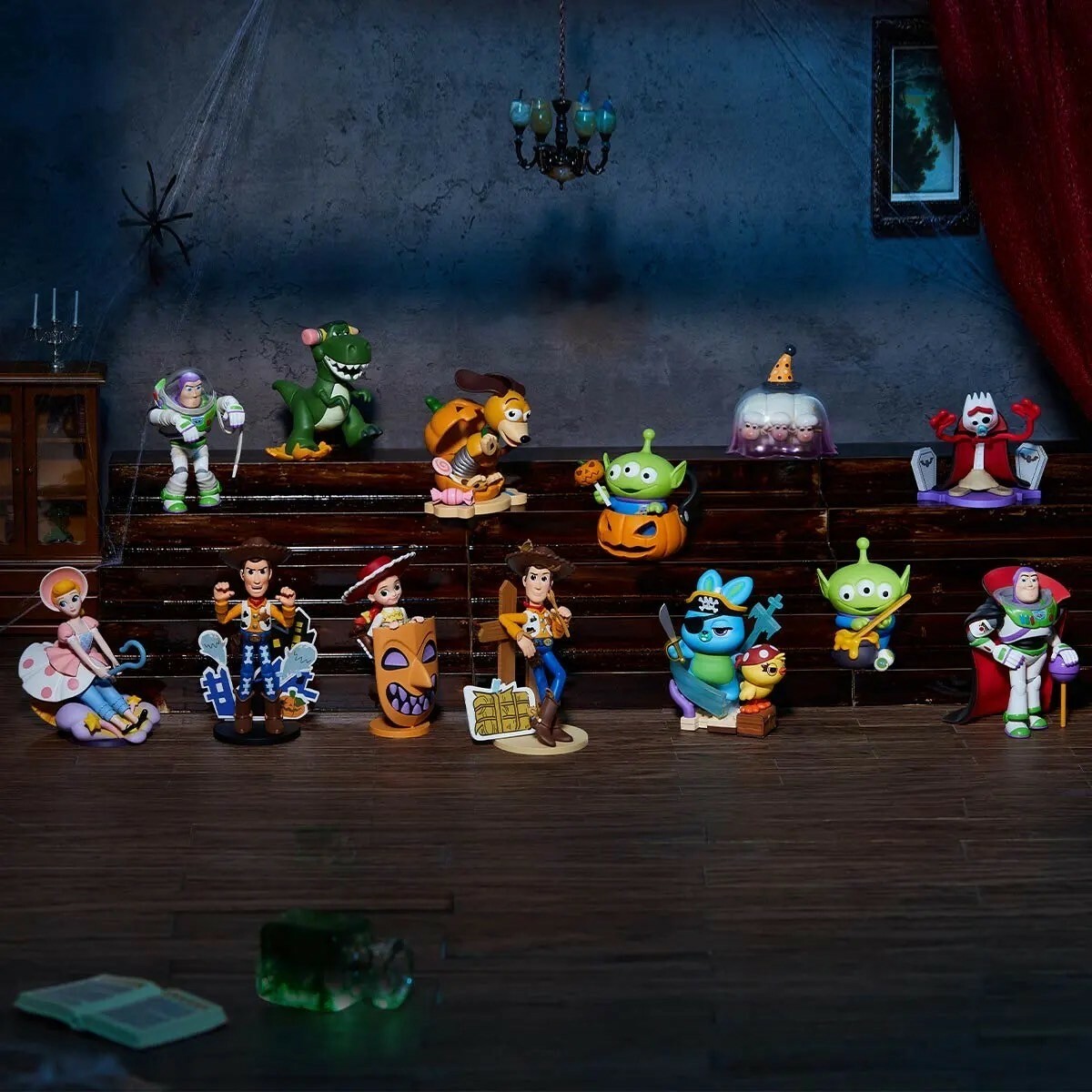 <官方正版授權>POP MART 迪士尼 皮克斯 驚魂夜系列盲盒 公仔 DISNEY PIXAR 泡泡馬特