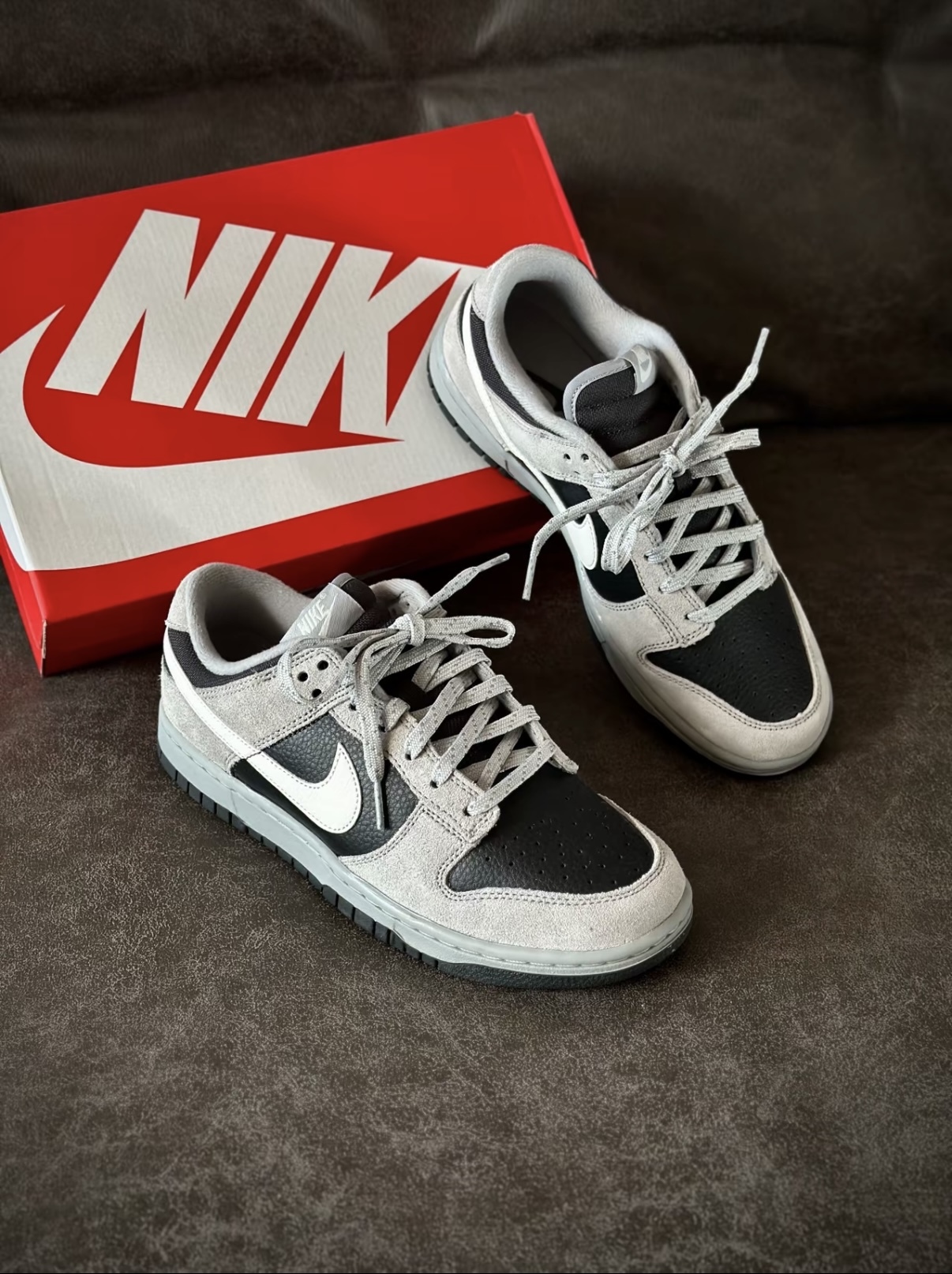 Nike Dunk Low 影子灰 黑灰色 灰色 麂皮 荔枝皮 HV2532-001/預購