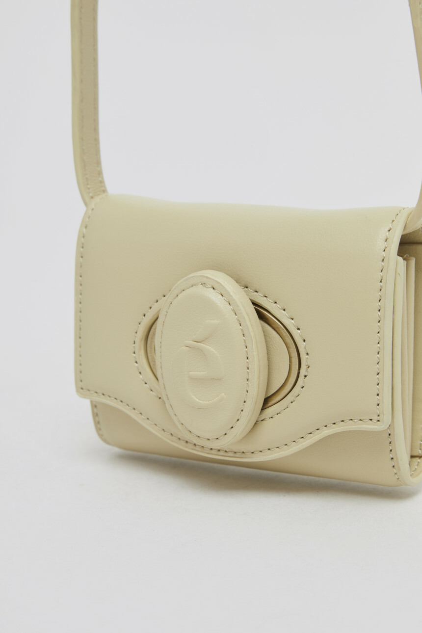 【ARCHIVEPKE】Oval card bag (Lizard beige) Archivepke] 75 Oval card bag(Lizard Beige) ma3e studio