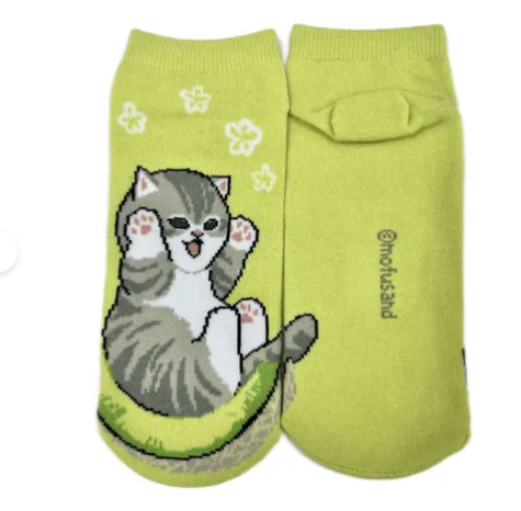 日本mofusand卡通襪 (非日本製)