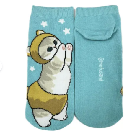 日本mofusand卡通襪 (非日本製)