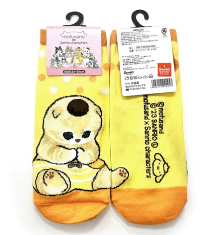 日本mofusand卡通襪 (非日本製)