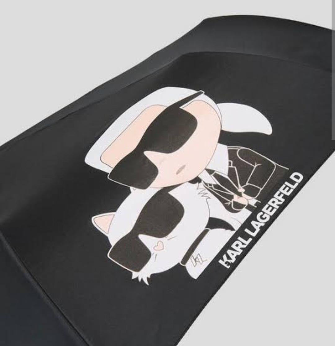 Karl 老佛爺 公仔併愛貓 雨傘