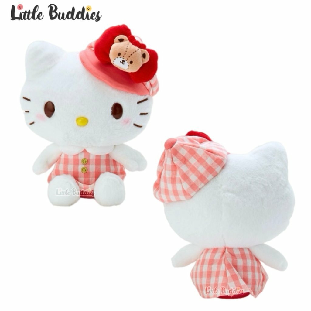 美版 Sanrio 格仔棒球帽系列 - 8"公仔