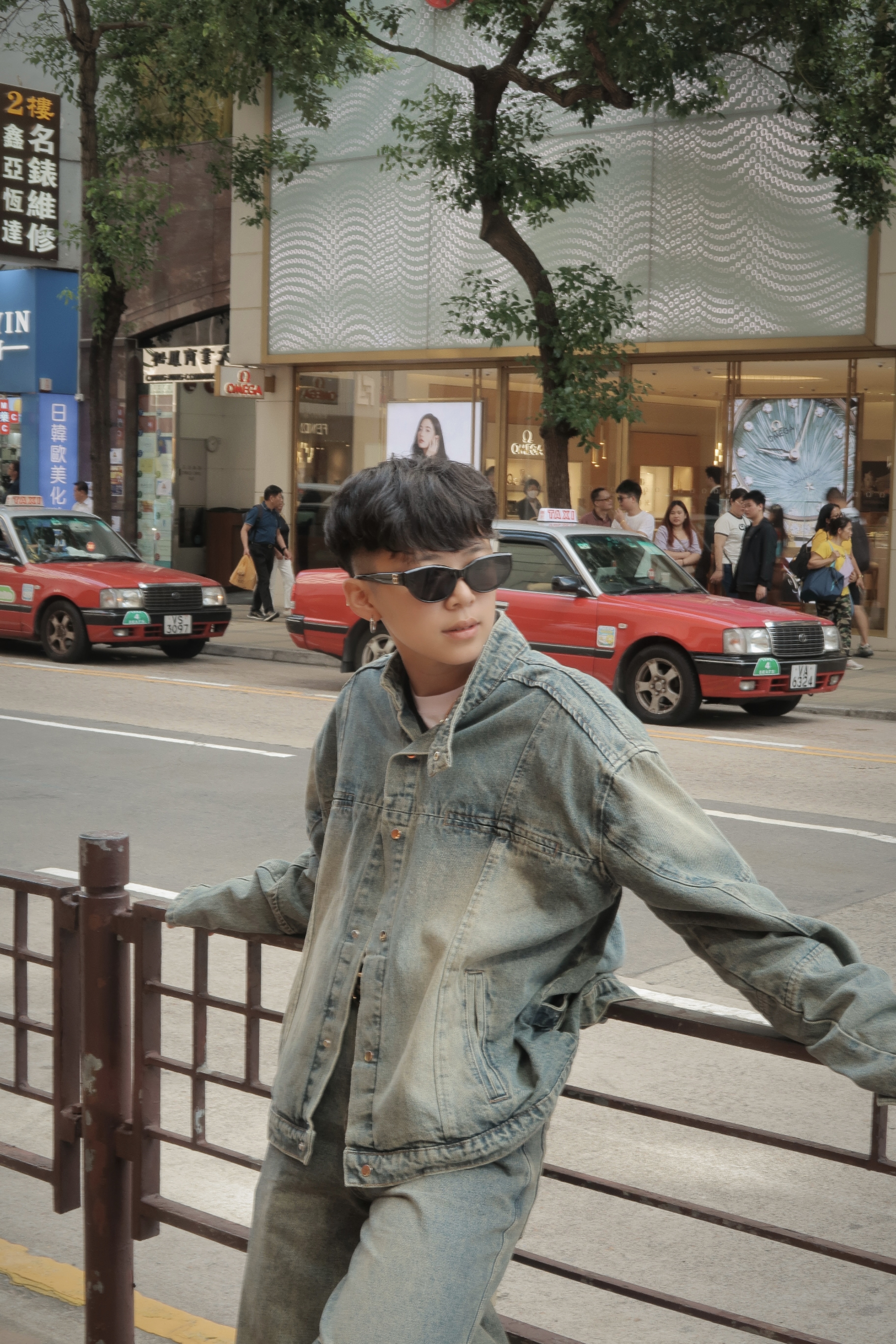 高質感復古做舊牛仔套裝🔨