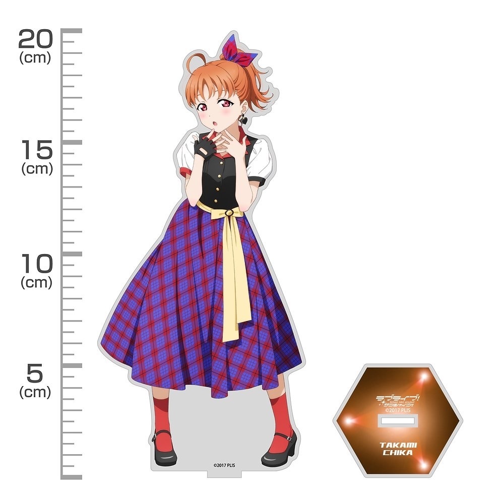 Cospa 1111 描き下ろし 高海千歌 アクリルスタンド（大）ソロコンサートver. [ラブライブ！サンシャイン!!]