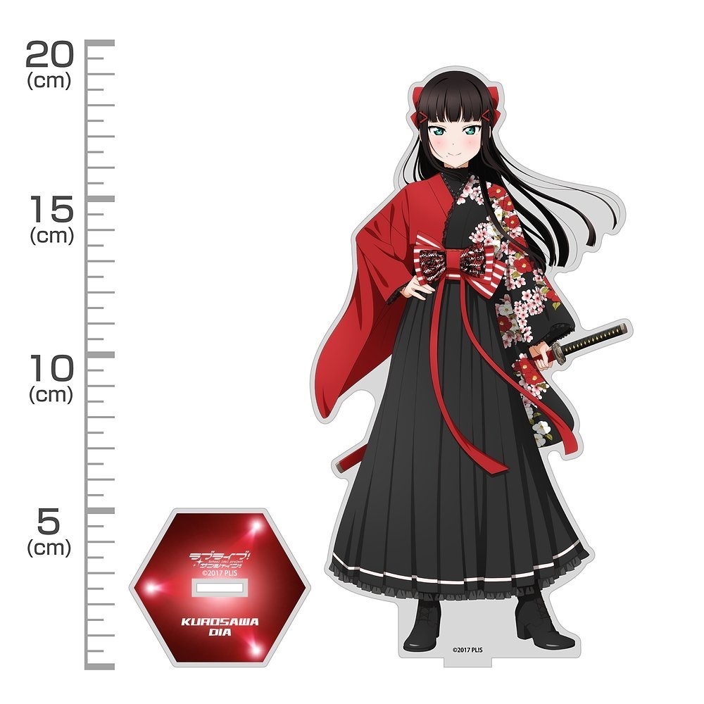 Cospa 1111 描き下ろし 黒澤ダイヤ アクリルスタンド（大）ソロコンサートver. [ラブライブ！サンシャイン!!]