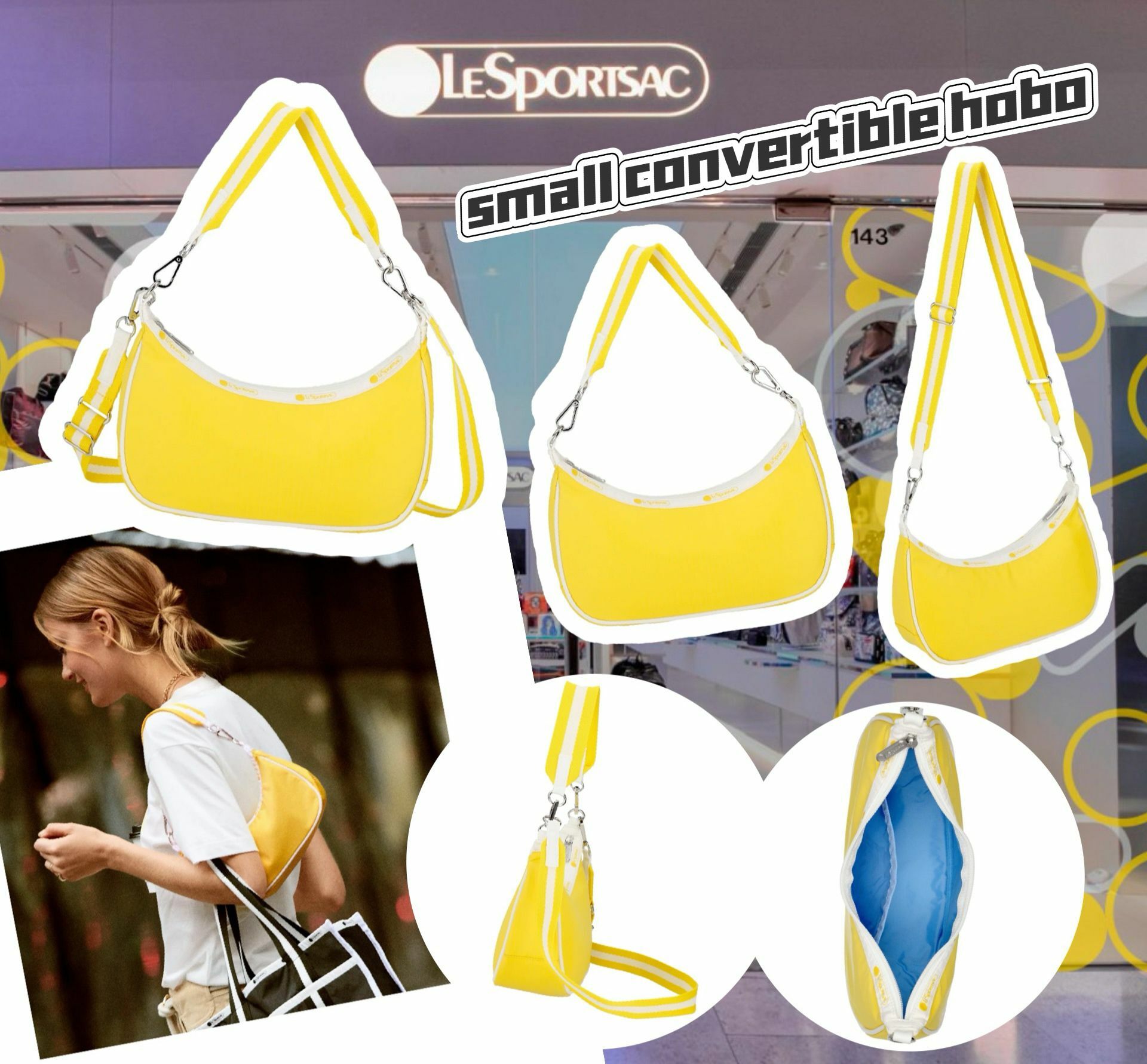 【預購】LeSportsac small G102905 hobo 包包