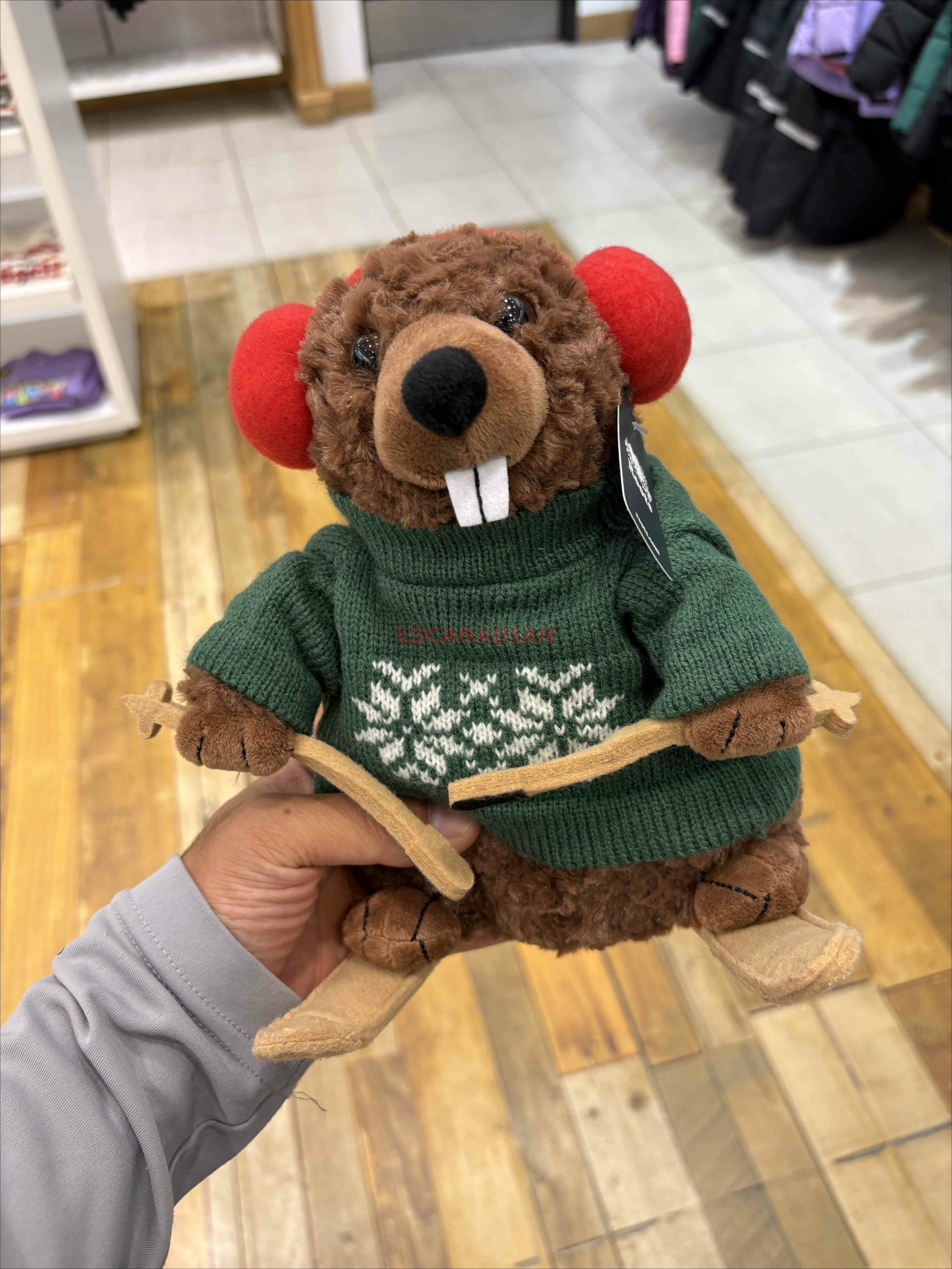 ROOTS 冬季限限定款 海狸娃娃 (2款)